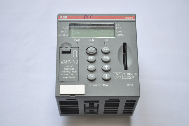 Abb pm590-eth d2 1sap150000r0270 cpu 2mb