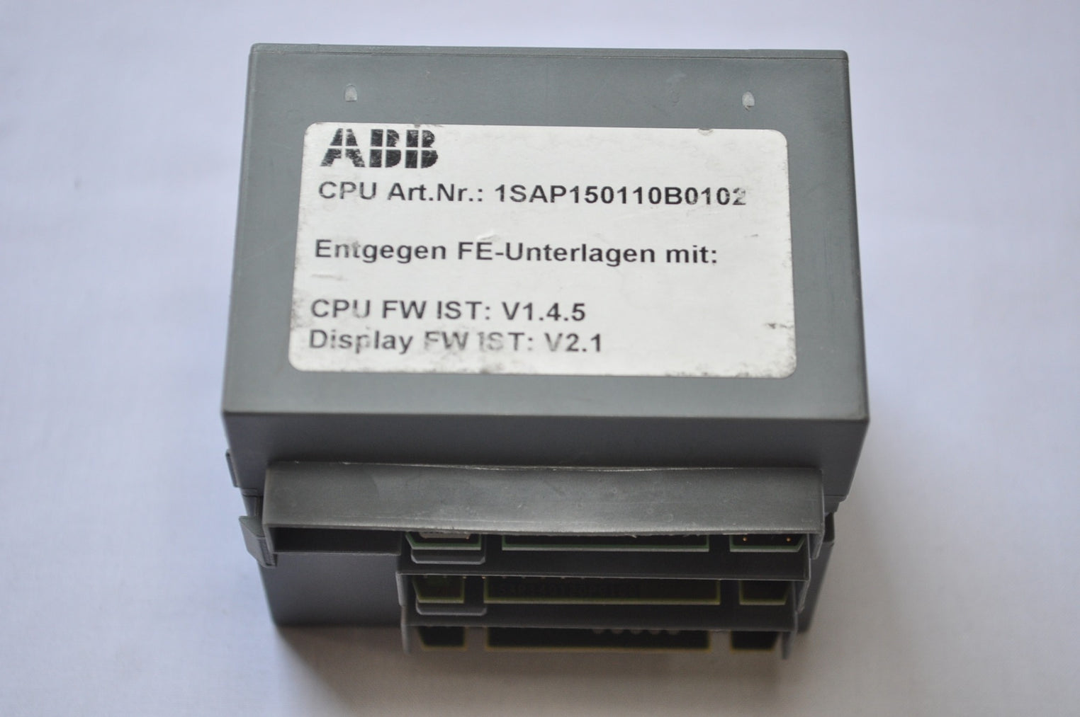 Abb pm590-eth d2 1sap150000r0270 cpu 2mb