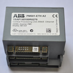 Abb Pm581-eth A2 1Sap140100R0270 Central Processing Unit 256Kb Ethernet