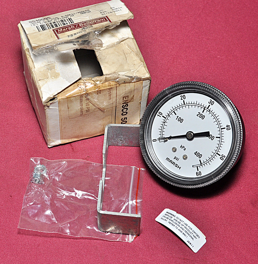 Marsh / bellofram 8840005 vacuum cleaner test gauge