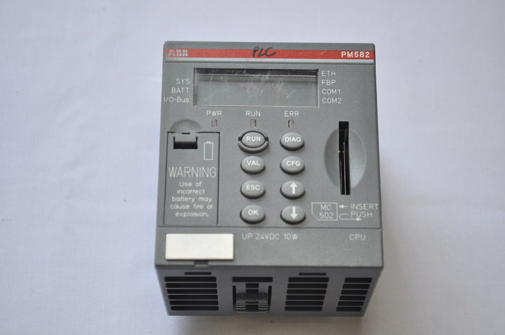 Abb pm582-eth c1 1sap140200r0170 cpu 512kb