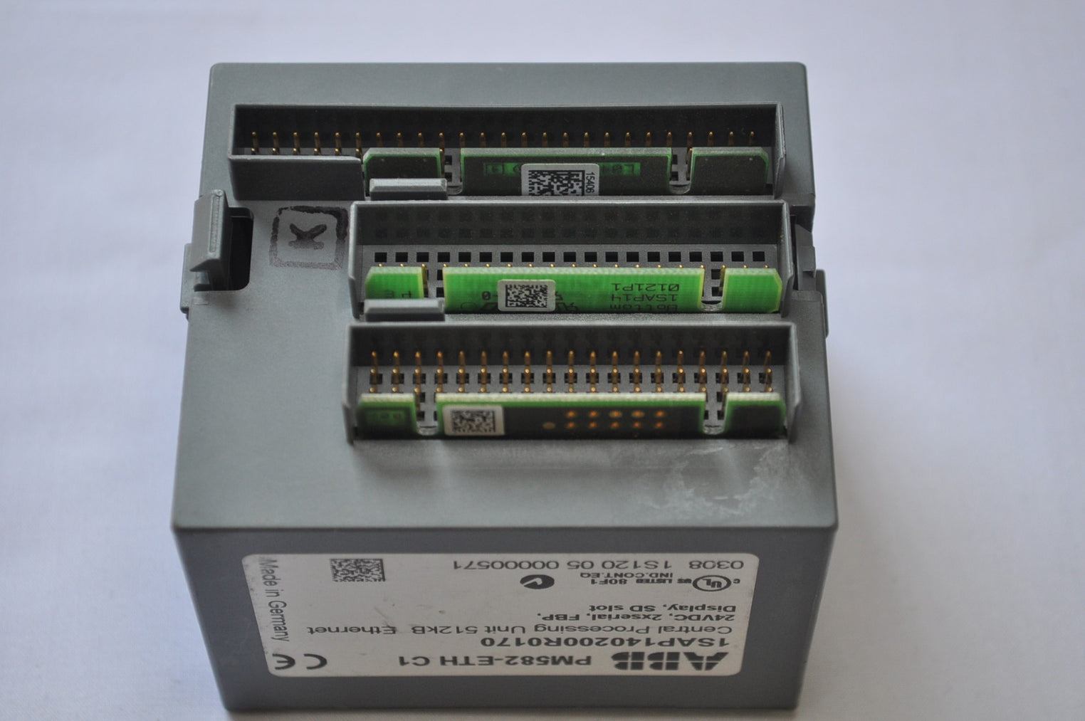 Abb pm582-eth c1 1sap140200r0170 cpu 512kb