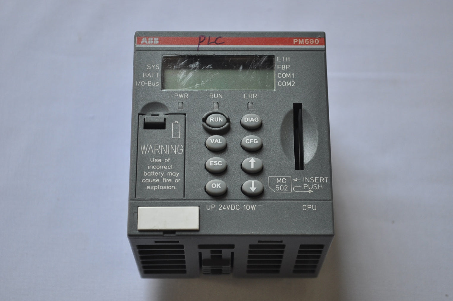 Abb pm590-eth d0 1sap150000r0270 cpu 2mb