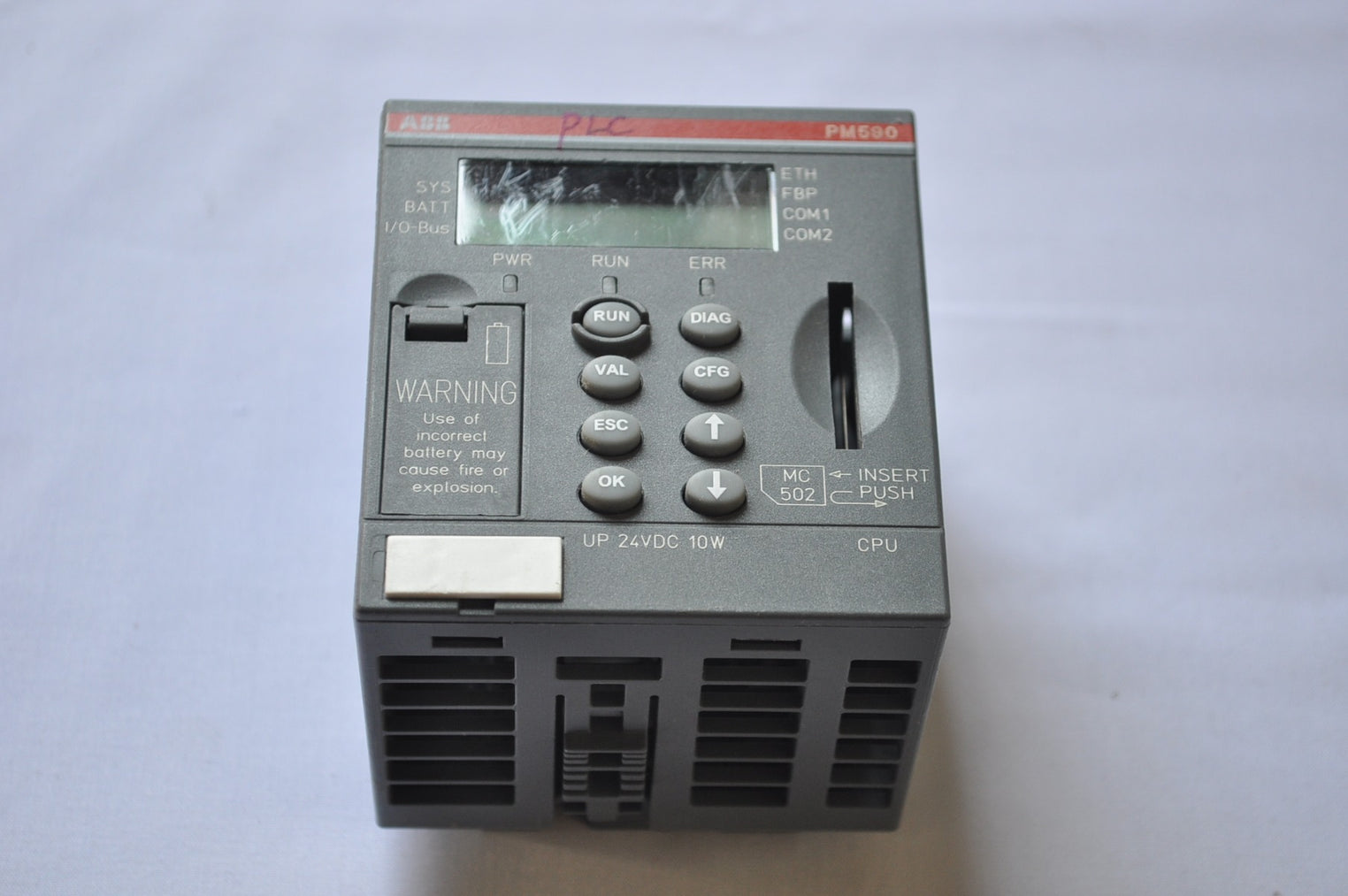 Abb pm590-eth d0 1sap150000r0270 cpu 2mb