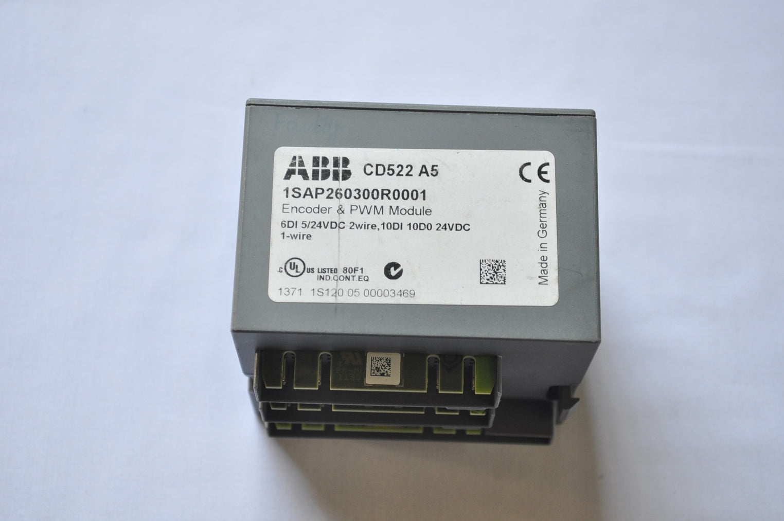 Abb cd522 a5 1sap260300r0001 encoder & pwm module