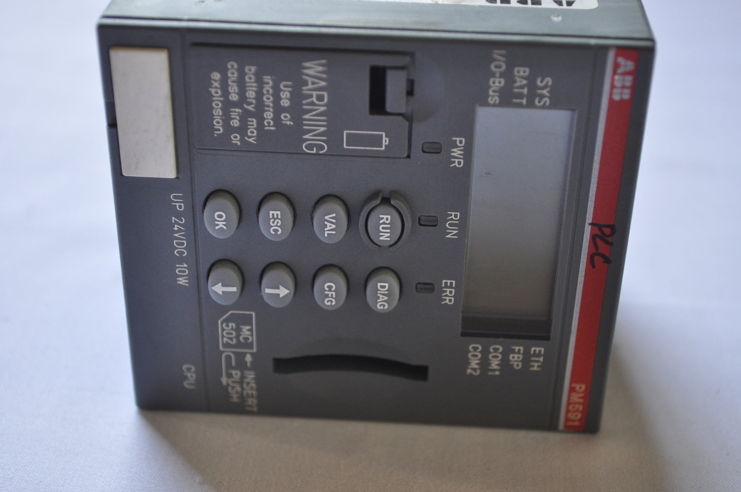 Abb pm591-eth d2 1sap150100r0270 cpu 4mb