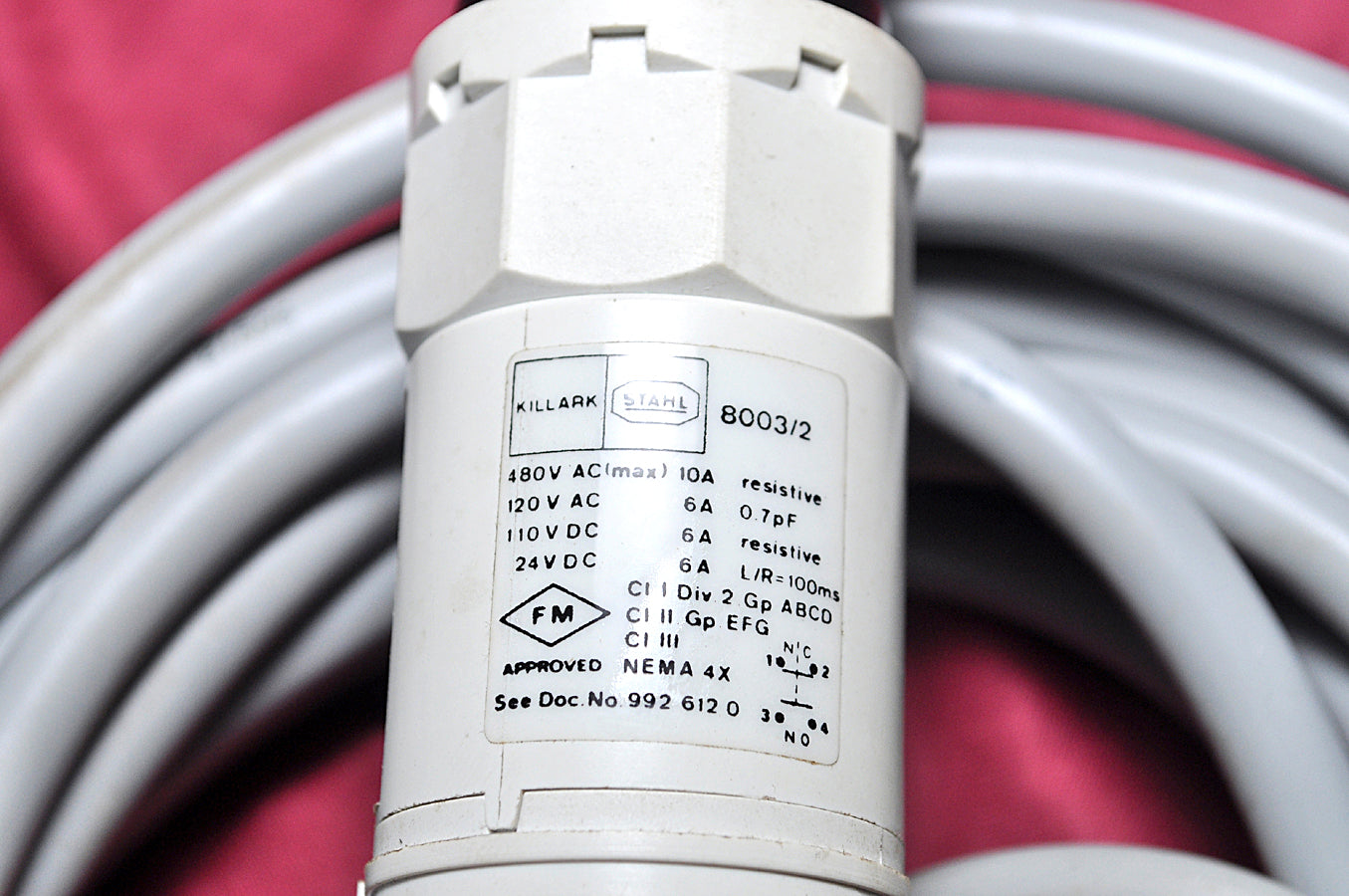 Stahl 8003/2 operator control switch