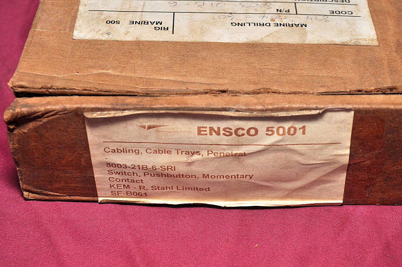 Stahl 8003/2 operator control switch