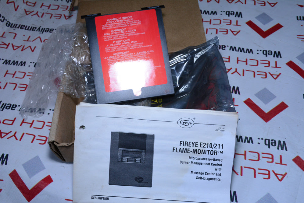 FIREEYE E210/211 FLAME MONITER PROGRAMMER