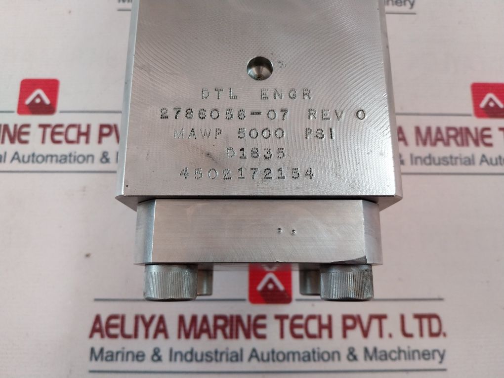 Dtl 2786056-07 Shuttle Valve