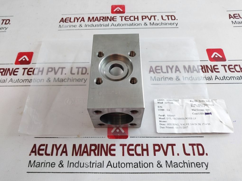 Dtl Engineering Sh0075 Rev D Valve