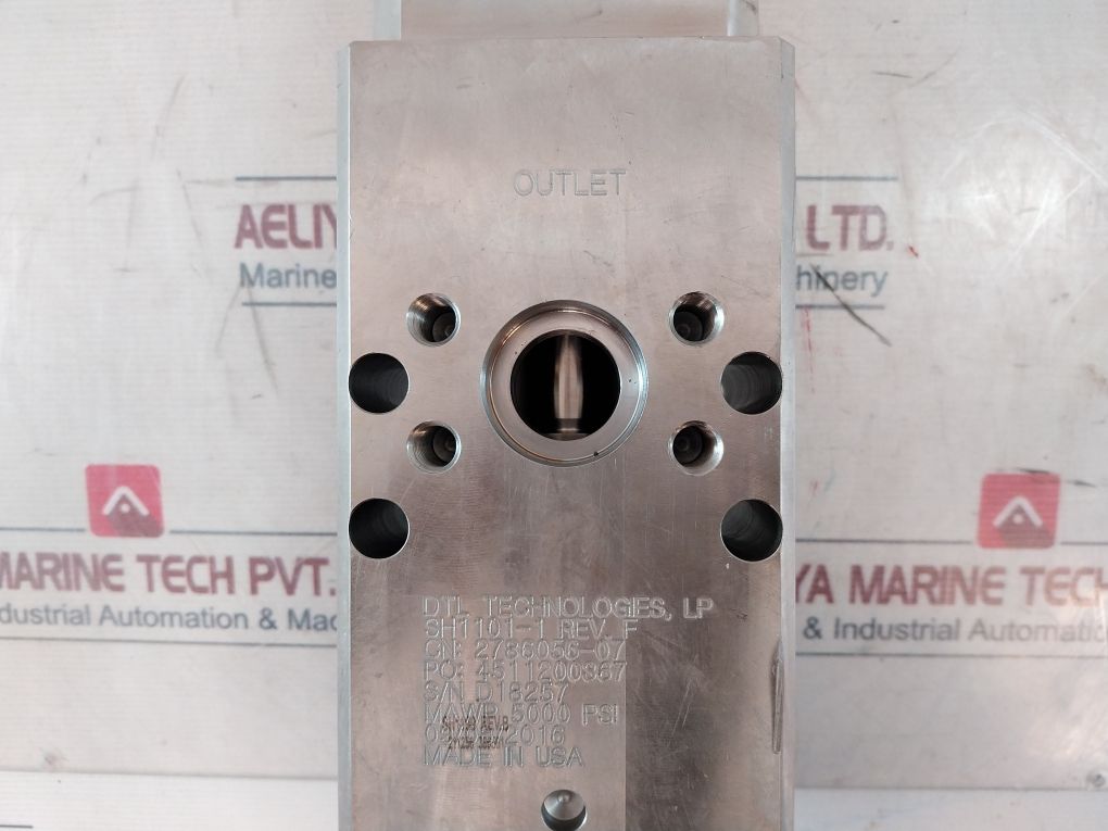 Dtl Sh1101-1 Shuttle Valve 2786056-07