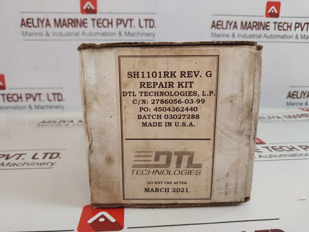Dtl Sh1101Rk Repair Kit Rev. G