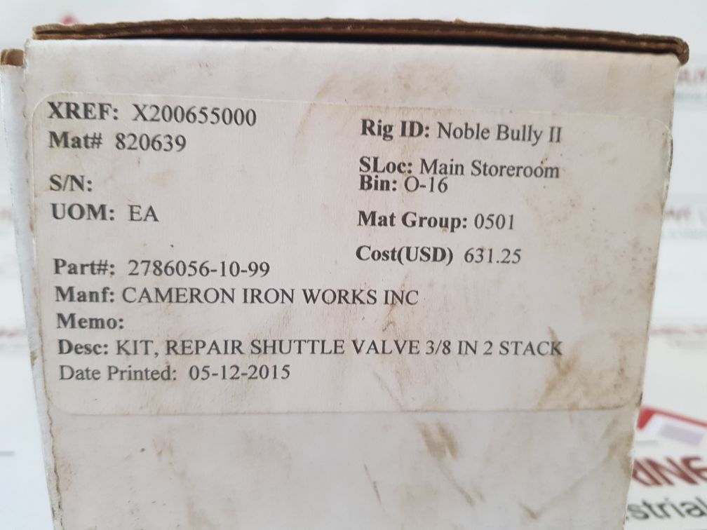 Dtl Sh8008-2Rk Rev C Repair Kit Set