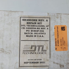Dtl Technologies 0400598-rk Repair Kit Sh2003Rk Rev. A