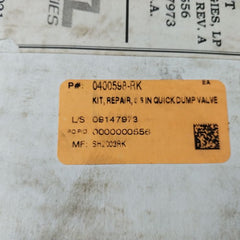Dtl Technologies 0400598-rk Repair Kit Sh2003Rk Rev. A