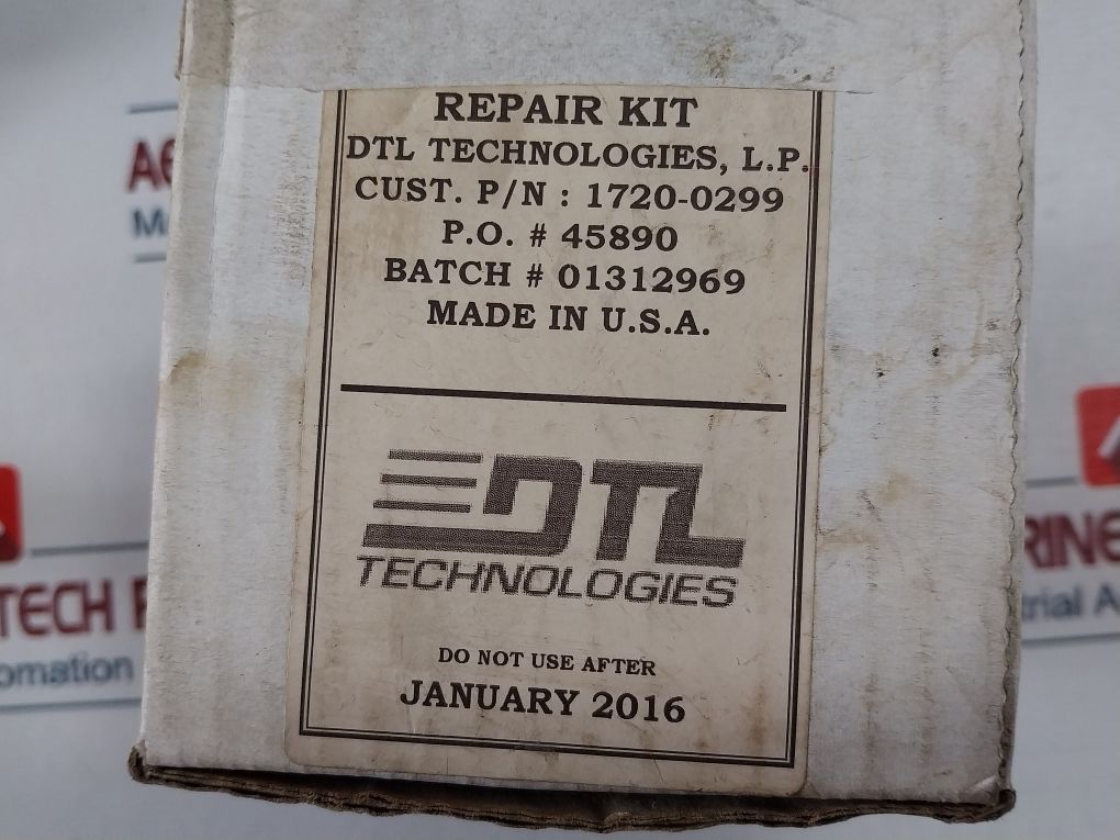 Dtl Technologies 1720-0299 Repair Kit