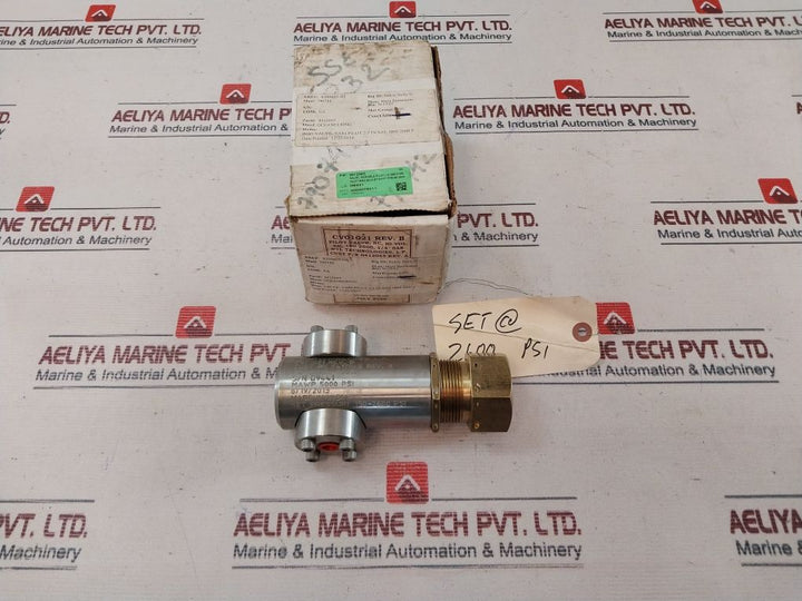 Dtl Technologies Cv01021 Variable Pilot Valve 1/4 Sae