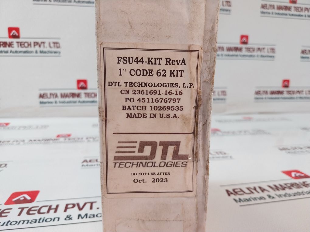 Dtl Technologies Fsu44 Shuttle Valve Repair Kit