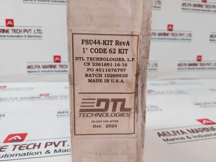 Dtl Technologies Fsu44 Shuttle Valve Repair Kit