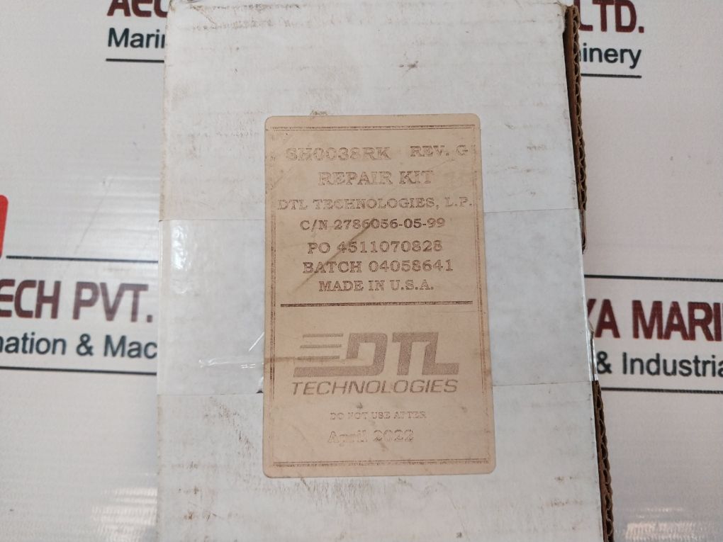 Dtl Technologies Sh0038Rk Shuttle Valve 3/8 In Dampene Repair Kit