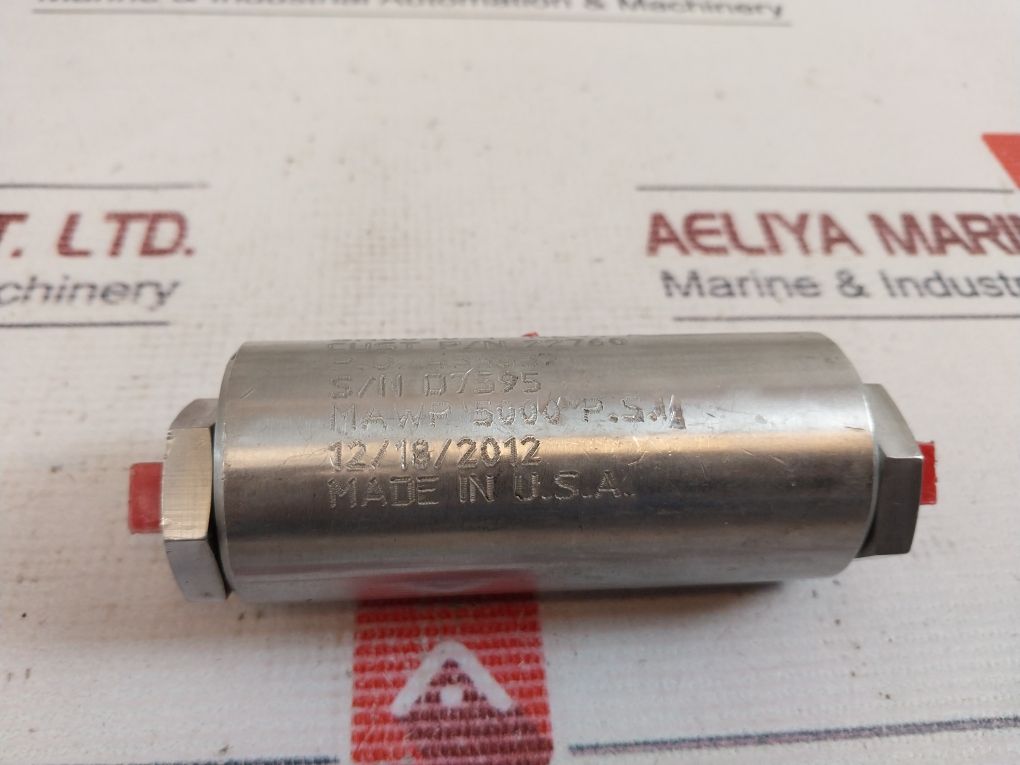 Dtl Technologies Sh0050-1 Pressure Control/Relief Valve