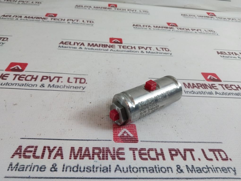 Dtl Technologies Sh0050-1 Pressure Control/Relief Valve Rev.B