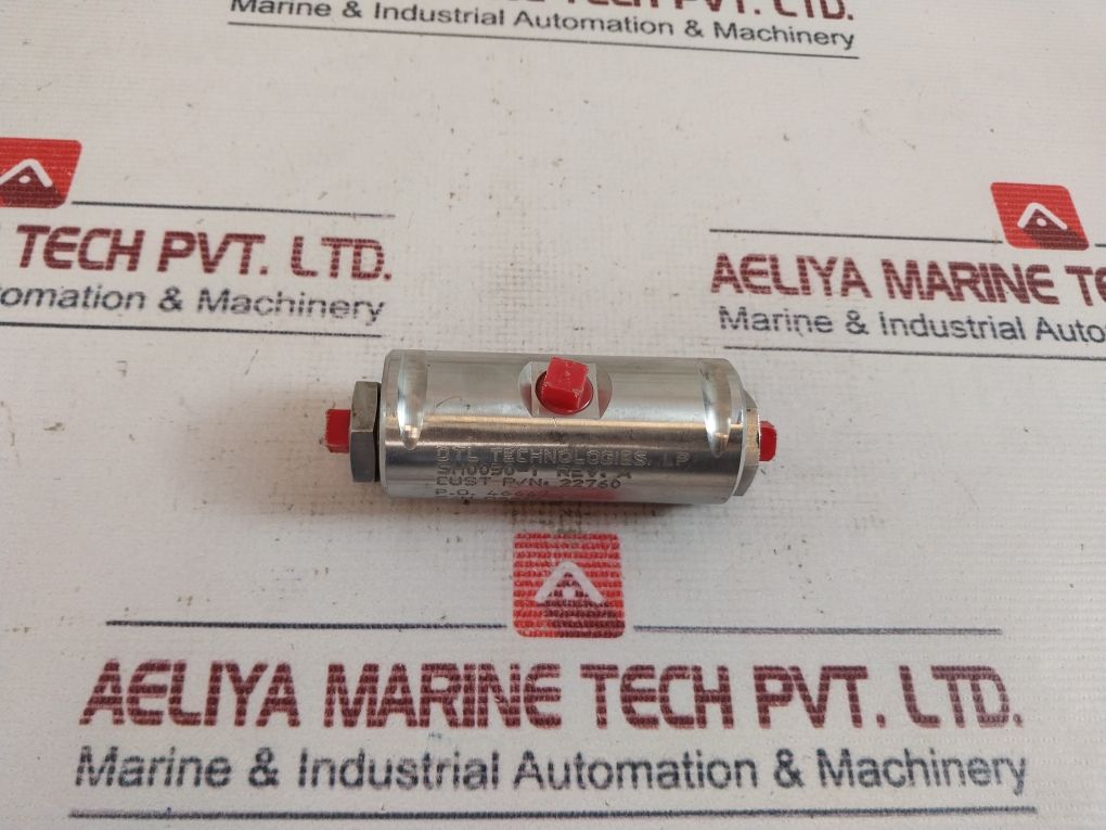 Dtl Technologies Sh0050-1 Rev.A Pressure Control/Relief Valve