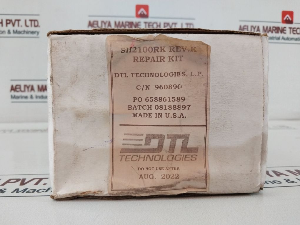 Dtl Technologies Sh2100Rk Quick Dump Valve Repair Kit