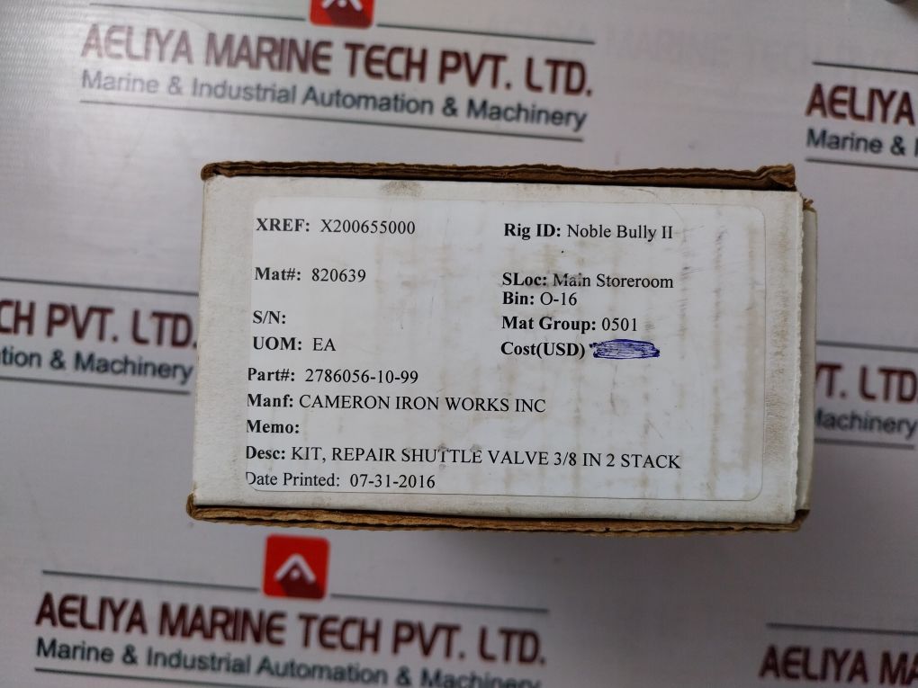 Dtl Technologies Sh8008-2Rk Shuttle Valve 3/8 In 2 Stack Repair Kit