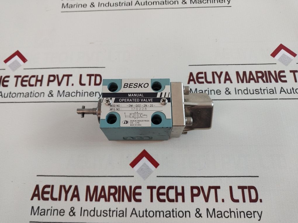 Dukin Dm-g02-2N-20 Manual Operated Valve