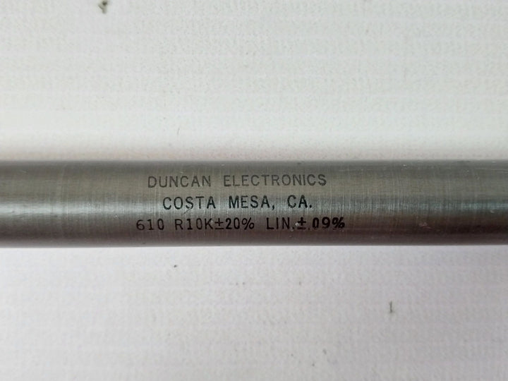 Duncan 610 R10K±20% Linear Position Sensor