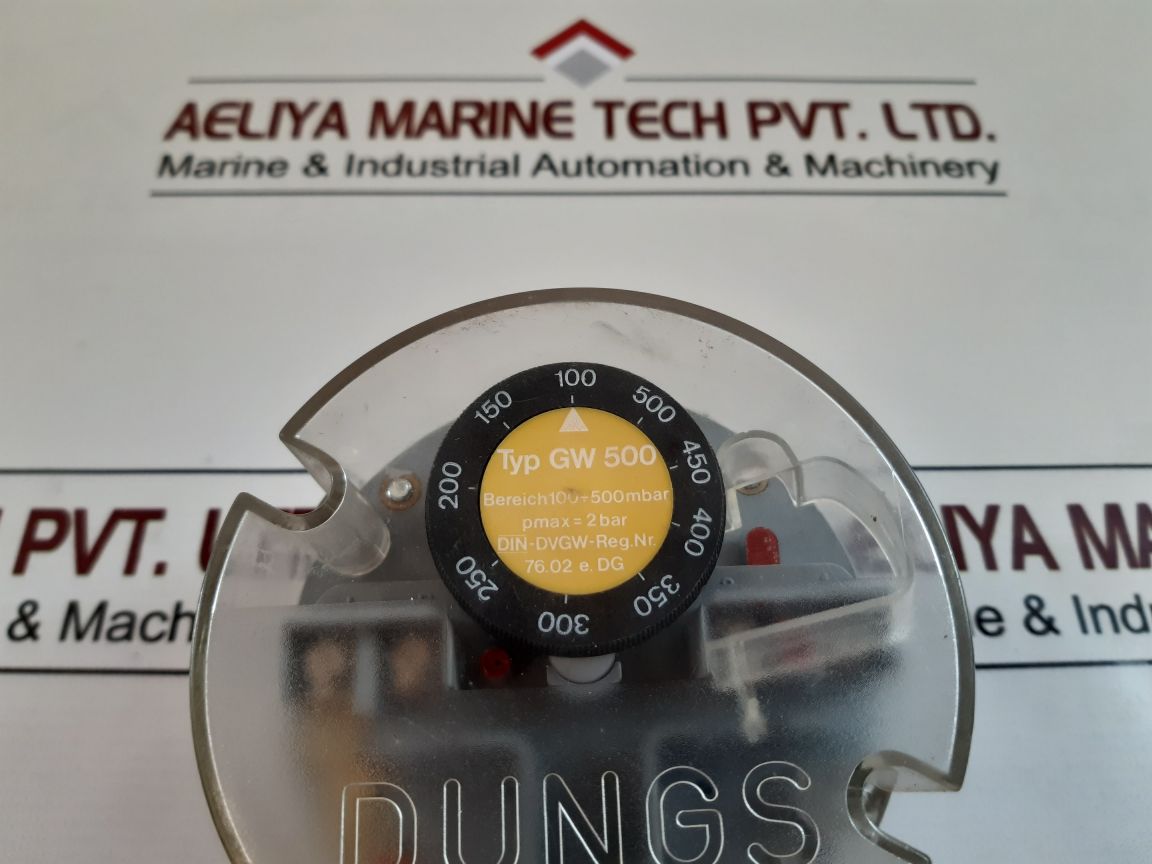 Dungs gw 500 pressure switch