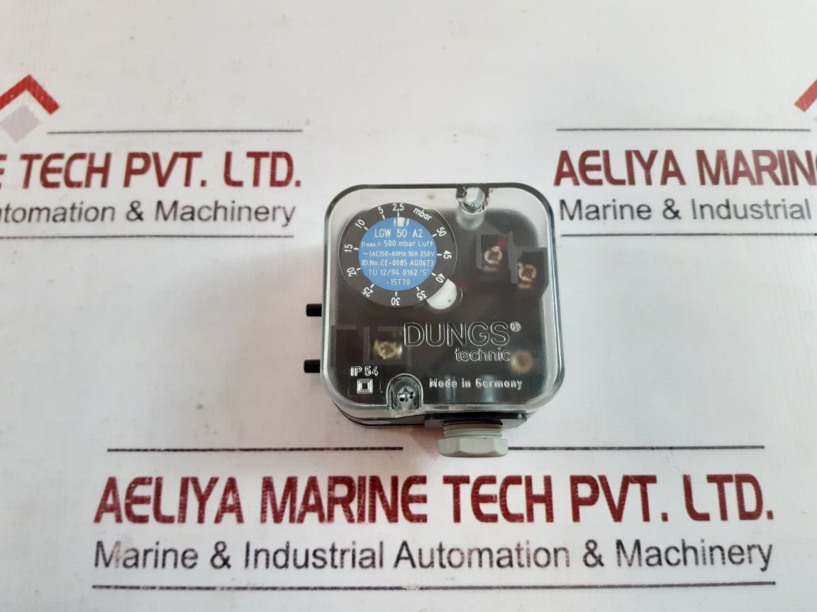 Dungs lgw 50 a2 pressure switch