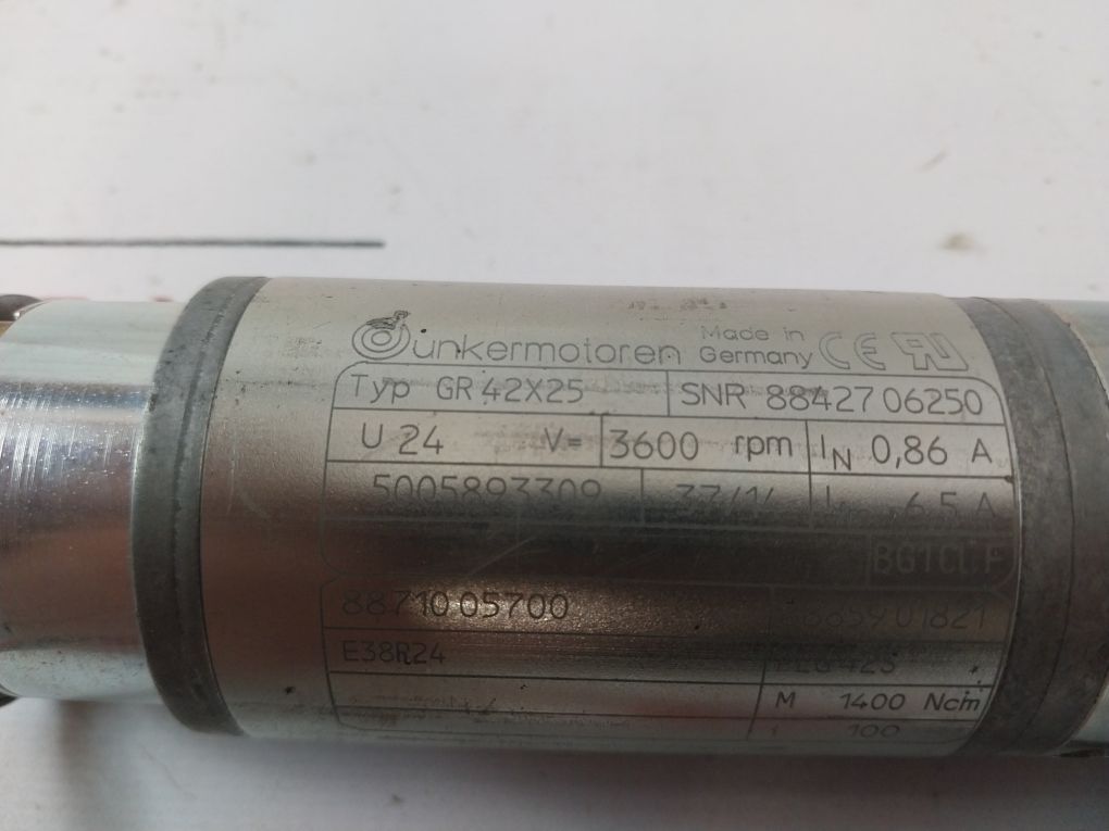 Dunkermotoren Gr 42X25 Motor