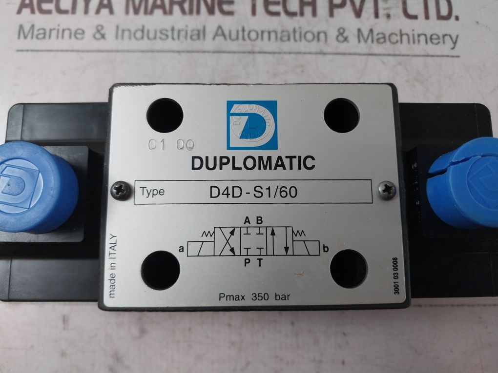 Duplomatic D4D-s1/60 Directional Control Valve V220 60Hz