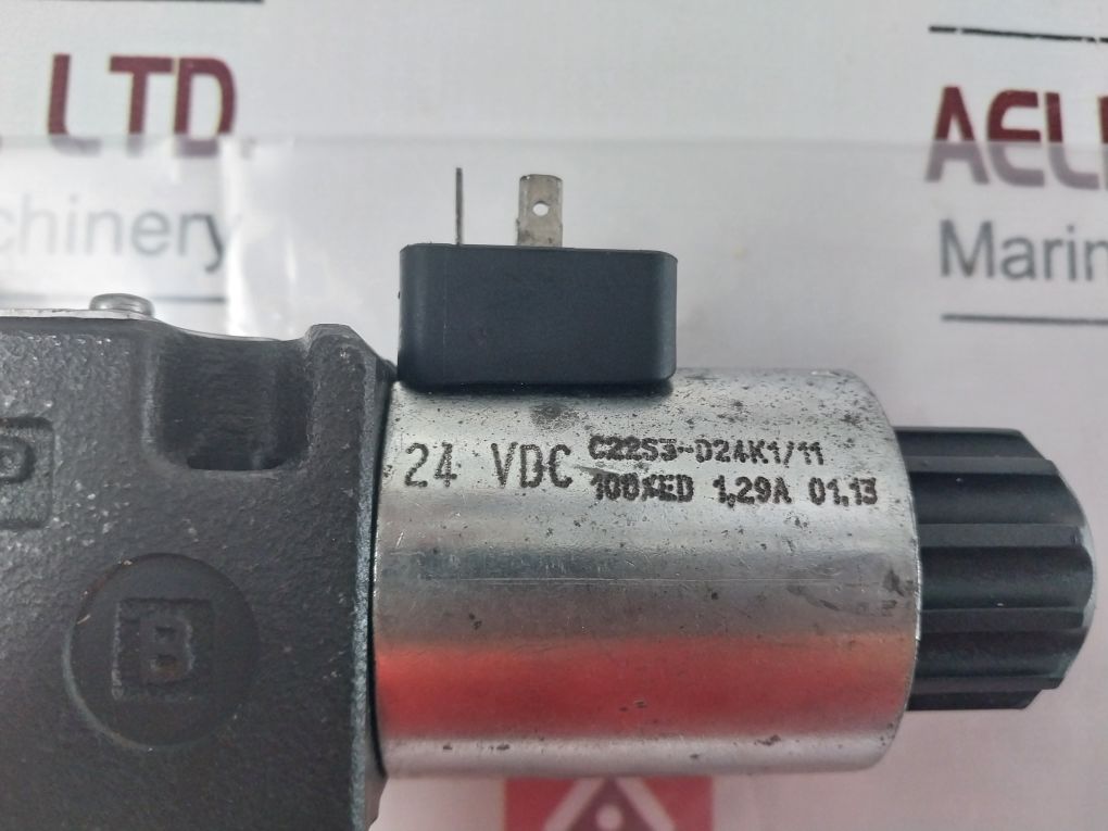 Duplomatic Ds3-s2/11N-d24K1 Solenoid Valve Pmax 350 Bar