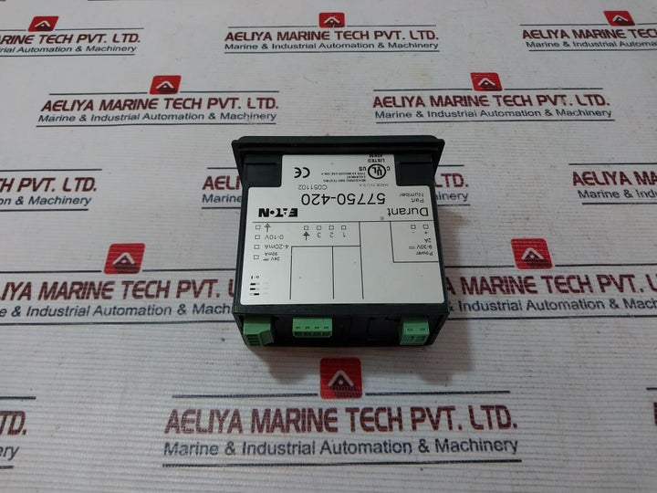 Durant 57750-420 Panel Meter
