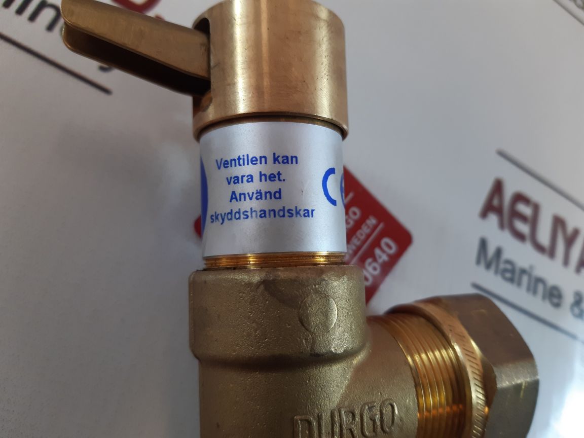 Durgo td3-100-2 safety valve