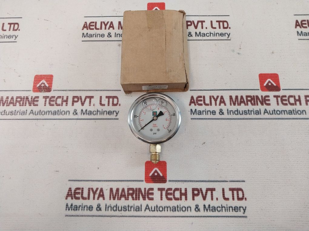 Duro United 25-400Fg02L Pressure Gauge