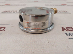 Duro United 25-400Fg02L Pressure Gauge