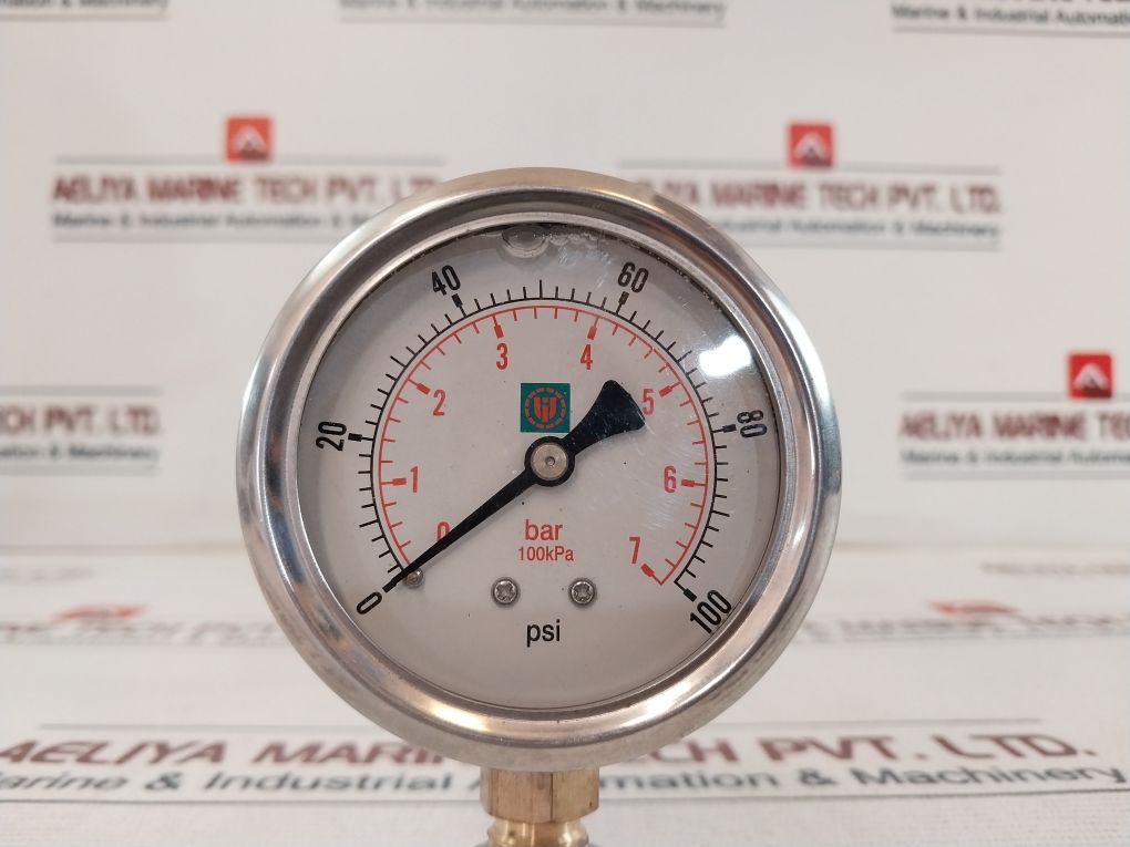 Duro United 25-400Fg02L Pressure Gauge