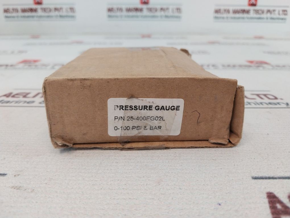 Duro United 25-400Fg02L Pressure Gauge