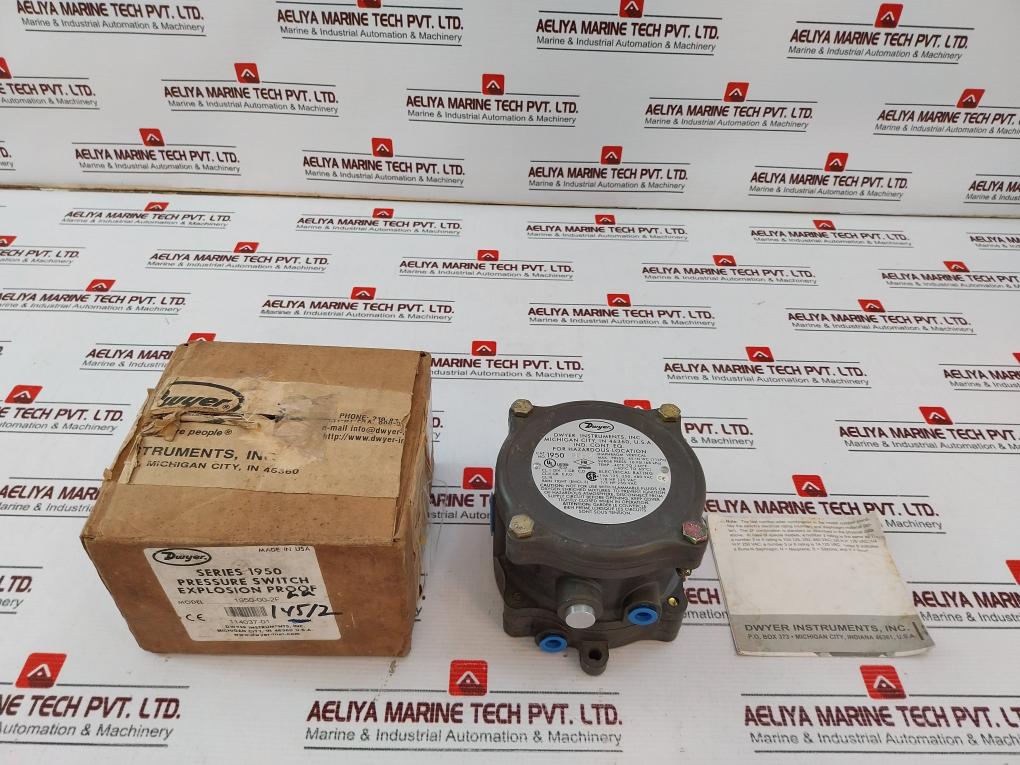 Dwyer 1950-00-2F Explosion-proof Differential Pressure Switch
