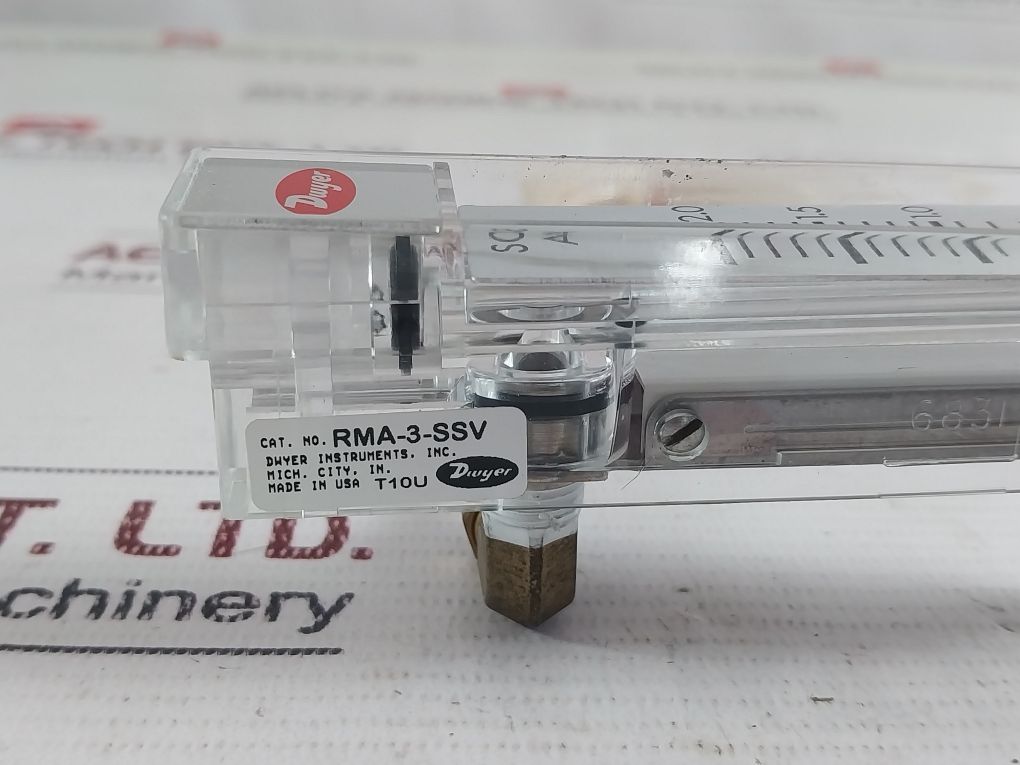 Dwyer Instruments Rma-3-ssv Flow Meter