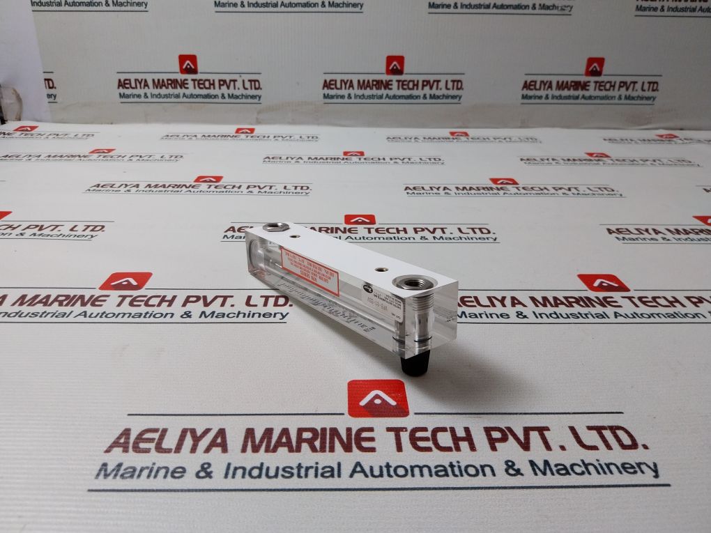 Dwyer Vfb-81-ssv Visi-float Flowmeter 4” Scale 690 Kpa 100 Psig