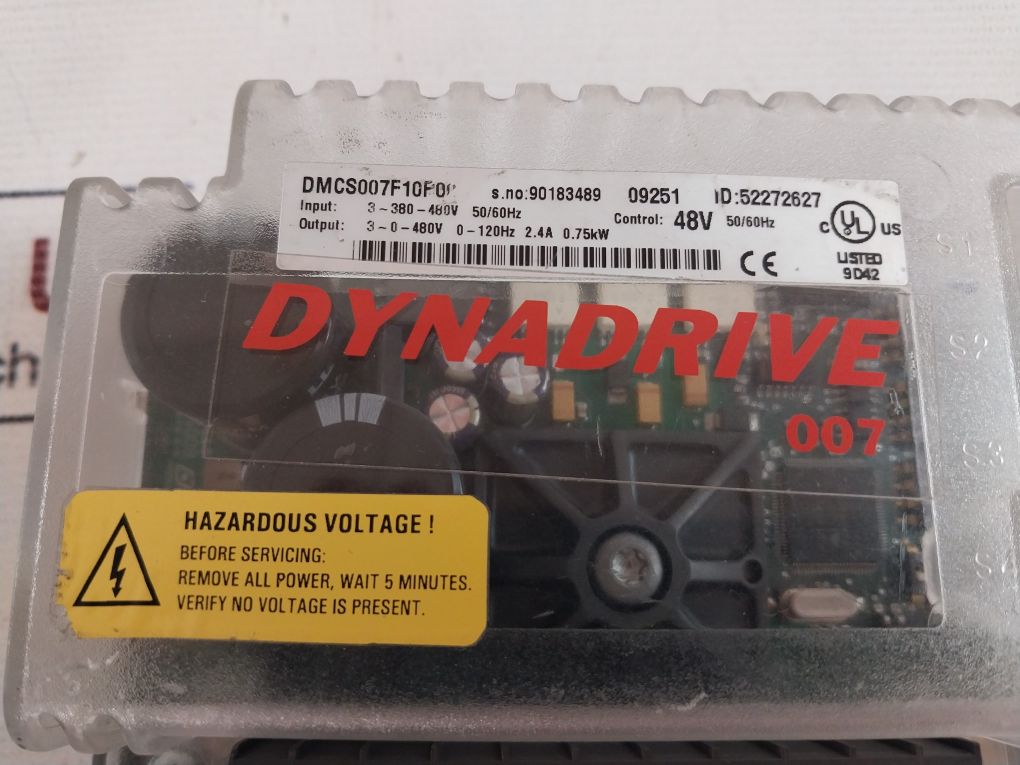 Dynadrive Dmcs007F10P00 Dynadrive Inverter 52272627 94V-0