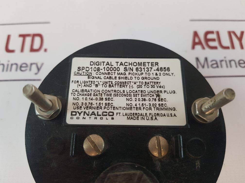 Dynalco Controls Spd-108 Digital Tachometer Spd108-10000