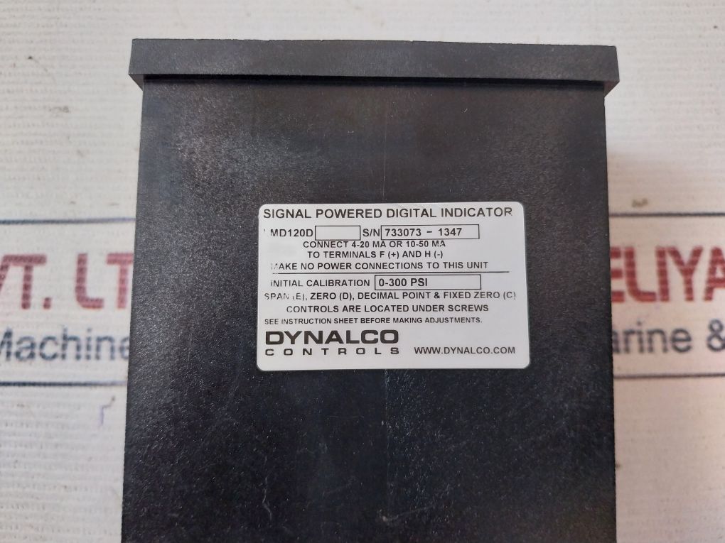 Dynalco Lmd-120D Loop Signal Powered Digital Indicator