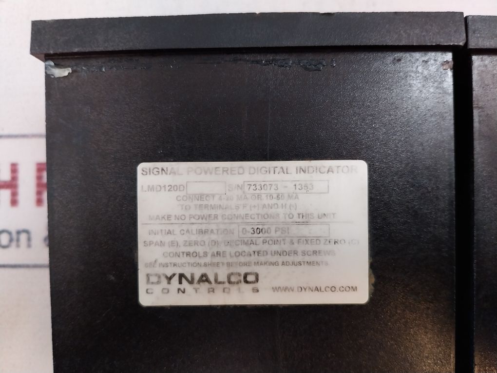 Dynalco Lmd-120D Loop Signal Powered Indicator